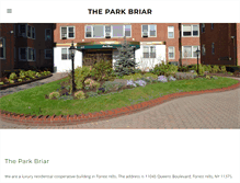 Tablet Screenshot of parkbriar.com